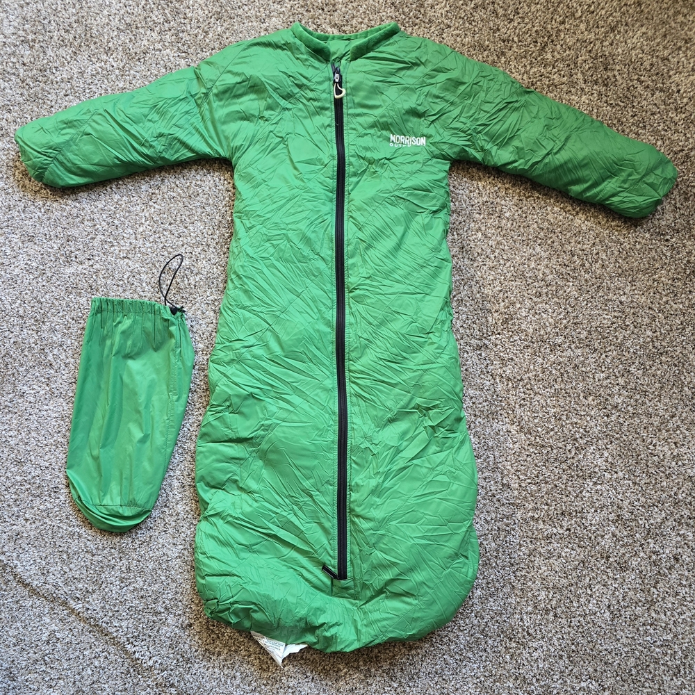 Green Kids Sleeping Bag